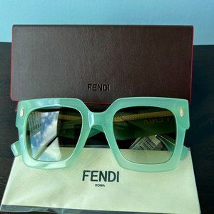 FENDI 51mm Square Sunglasses